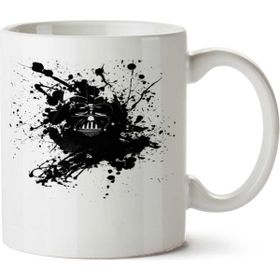 Art Hediye arth Vader Mürekkep İki Tarafı Baskılı Kupa
