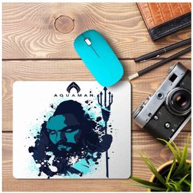 Art Hediye Arthur Curry Silhouette Baskılı 23x19 cm Mouse Pad