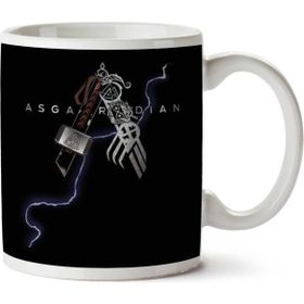 Art Hediye Asgardian Pride Lightning Thor.png Iki Tarafı Baskılı Kupa