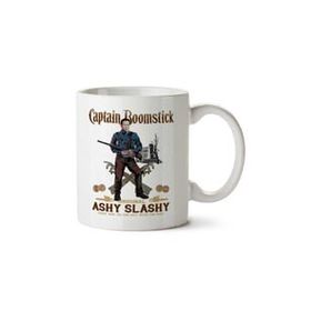Art Hediye Ash Vs Evil Dead Captain Boomstick Captain Morgans Logo.png Iki Tarafı Baskılı Kupa