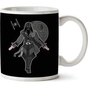 Art Hediye Assassin Vader Darth Creed Star Wars Iki Tarafı Baskılı Kupa Bardak