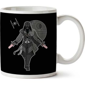 Art Hediye Assassin Vader Darth Creed Star Wars Iki Tarafı Baskılı Kupa Bardak