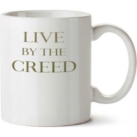 Art Hediye Assassin's Creed - Live By The Creed.png Iki Tarafı Baskılı Kupa