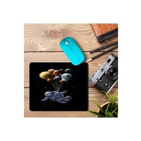 Art Hediye Astronot Balonlar Baskılı 23x19 cm Mouse Pad