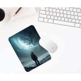 Art Hediye Astronot Uzay Baskılı 23x19 cm Mouse Pad