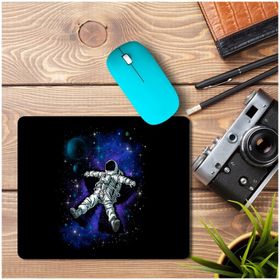 Art Hediye Astronot Yorgun Baskılı 23x19 cm Mouse Pad