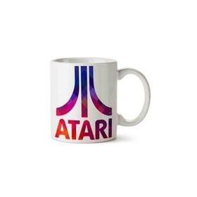 Art Hediye Atari Logo Renkli İki Tarafı Baskılı Kupa Bardak