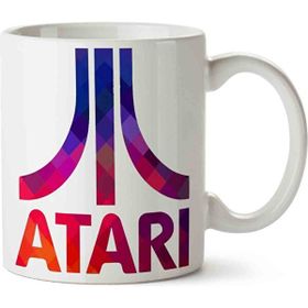 Art Hediye Atari Logo Renkli İki Tarafı Baskılı Kupa Bardak