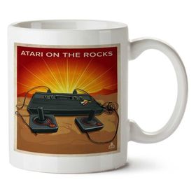Art Hediye Atari On The Rocks İki Tarafı Baskılı Kupa Bardak