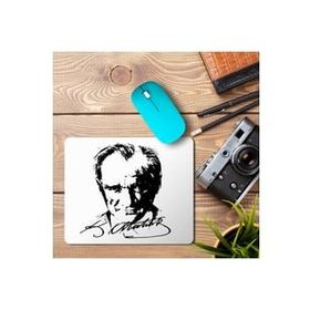 Art Hediye Atatürk Ata Baskılı 23x19 cm Mouse Pad