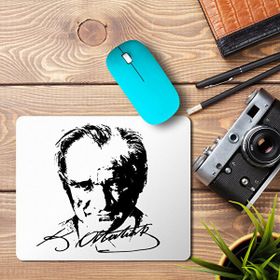 Art Hediye Atatürk Ata Baskılı 23x19 cm Mouse Pad