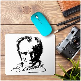 Art Hediye Atatürk Ata Baskılı 23x19 cm Mouse Pad