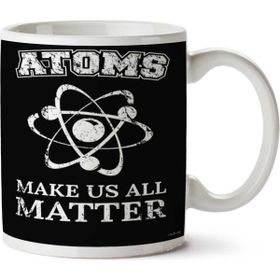 Art Hediye Atomların Hepsi Bunlar İki Tarafı Baskılı Kupa Bardak