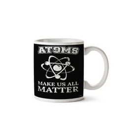 Art Hediye Atomların Hepsi Bunlar İki Tarafı Baskılı Kupa Bardak