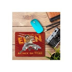 Art Hediye Attack of Titan Baskılı 23x19 cm Mouse Pad