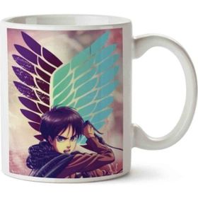 Art Hediye Attack On Titan 01 İki Tarafı Baskılı Kupa Bardak
