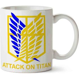 Art Hediye Attack on Titan 5 İki Tarafı Baskılı Kupa Bardak