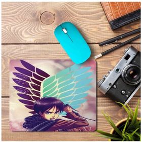 Art Hediye Attack on Titan Baskılı 23x19 cm Mouse Pad
