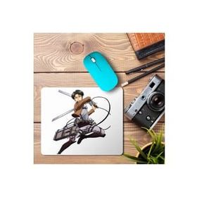 Art Hediye Attack on Titan Çizgi Baskılı 23x19 cm Mouse Pad