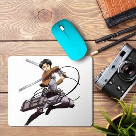 Art Hediye Attack on Titan Çizgi Baskılı 23x19 cm Mouse Pad