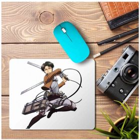 Art Hediye Attack on Titan Çizgi Baskılı 23x19 cm Mouse Pad