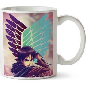Art Hediye Attack On Titan Logo Kupa Bardak