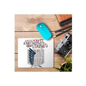 Art Hediye Attack on Titan Satılan Baskılı 23x19 cm Mouse Pad