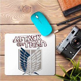 Art Hediye Attack on Titan Satılan Baskılı 23x19 cm Mouse Pad