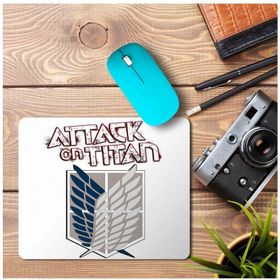 Art Hediye Attack on Titan Satılan Baskılı 23x19 cm Mouse Pad