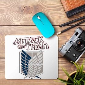 Art Hediye Attack on Titan Satılan Baskılı 23x19 cm Mouse Pad