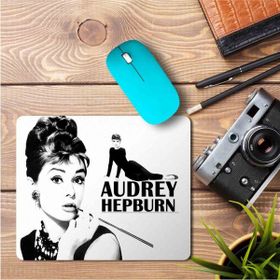 Art Hediye Audrey Hepburn Baskılı 23x19 cm Mouse Pad