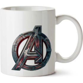 Art Hediye Avengers Captain America Hulk Iron Man Superhero.png Iki Tarafı Baskılı Kupa Bardak