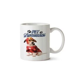 Art Hediye Avengers Infinity War Köpek Pati.png Iki Tarafı Baskılı Kupa Bardak