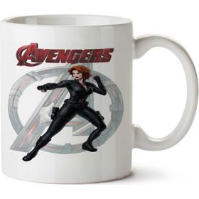 Art Hediye Avengers Kadın Iki Tarafı Baskılı Kupa Bardak