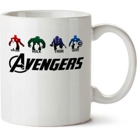 Art Hediye Avengers Semboller.png Iki Tarafı Baskılı Kupa Bardak
