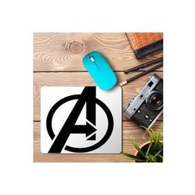 Art Hediye Avengers Superhero Logo Baskılı 23x19 cm Mouse Pad