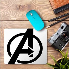 Art Hediye Avengers Superhero Logo Baskılı 23x19 cm Mouse Pad