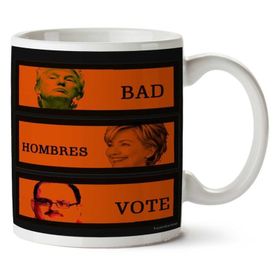 Art Hediye Bad Hombre By İki Tarafı Baskılı Kupa Bardak