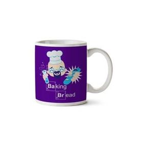 Art Hediye Baking Kawaii Bread Breaking Bad Heisenberg İki Tarafı Baskılı Kupa Bardak