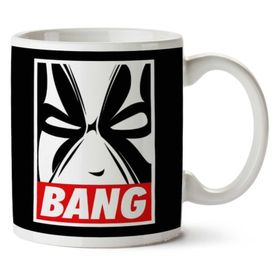 Art Hediye Bang Deadpool Obey İki Tarafı Baskılı Kupa Bardak