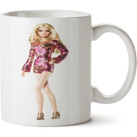 Art Hediye Barbie-Doll-Png-Hd Baskılı Kupa Bardak