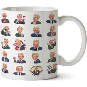 Art Hediye Barney Stinson - Legendary İki Tarafı Baskılı Kupa Bardak