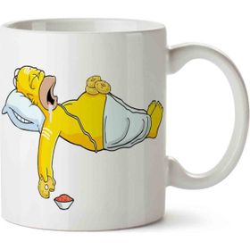 Art Hediye Barth Simpson Tembel Baskılı Kupa Bardak