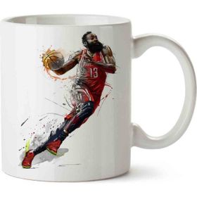 Art Hediye Basketbol Basketbolcu İki Tarafı Baskılı Kupa Bardak