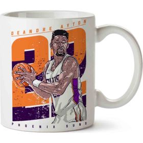 Art Hediye Basketbol Deandre Ayton Baskılı Kupa Bardak