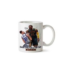 Art Hediye Basketbol King Lebron James İki Tarafı Baskılı Kupa Bardak