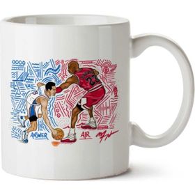 Art Hediye Basketbol The Revolution 02 İki Tarafı Baskılı Kupa Bardak