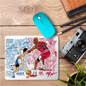Art Hediye Basketbol The Revolution Baskılı 23x19 cm Mouse Pad