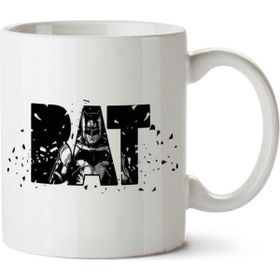 Art Hediye Bat Batman The Dark Knight İki Tarafı Baskılı Kupa Bardak