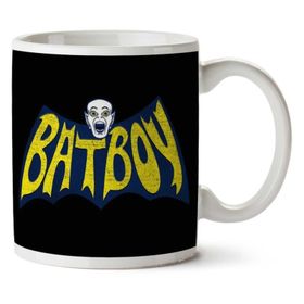 Art Hediye Batboy Nosferatu Retro Batman Wings Iki Tarafı Baskılı Kupa Bardak